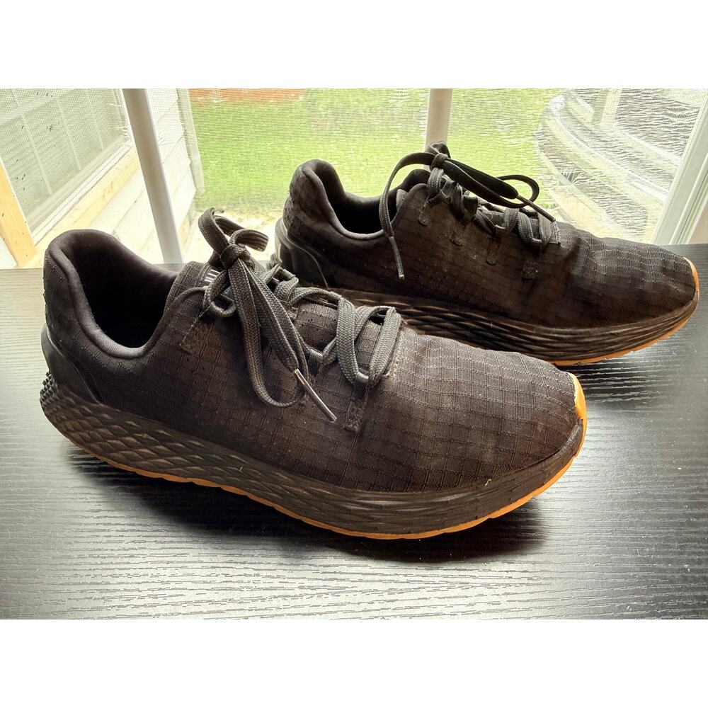 NOBULL Black Trainers Gum Sole CrossFit Training Athletic Gym Sneakers Womens 8
